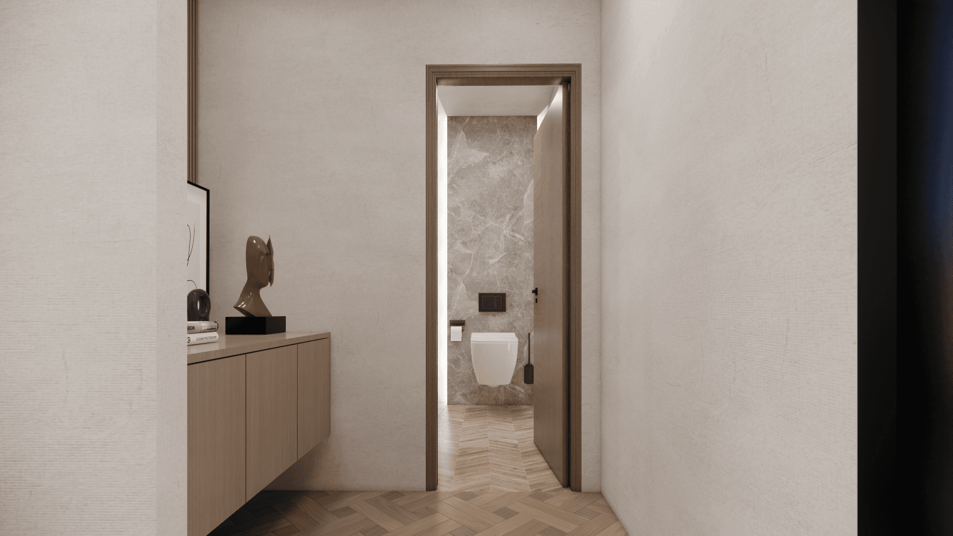 Josef-Schwarz-Straße 80C, Eingangsbereich mit Gäste-WC