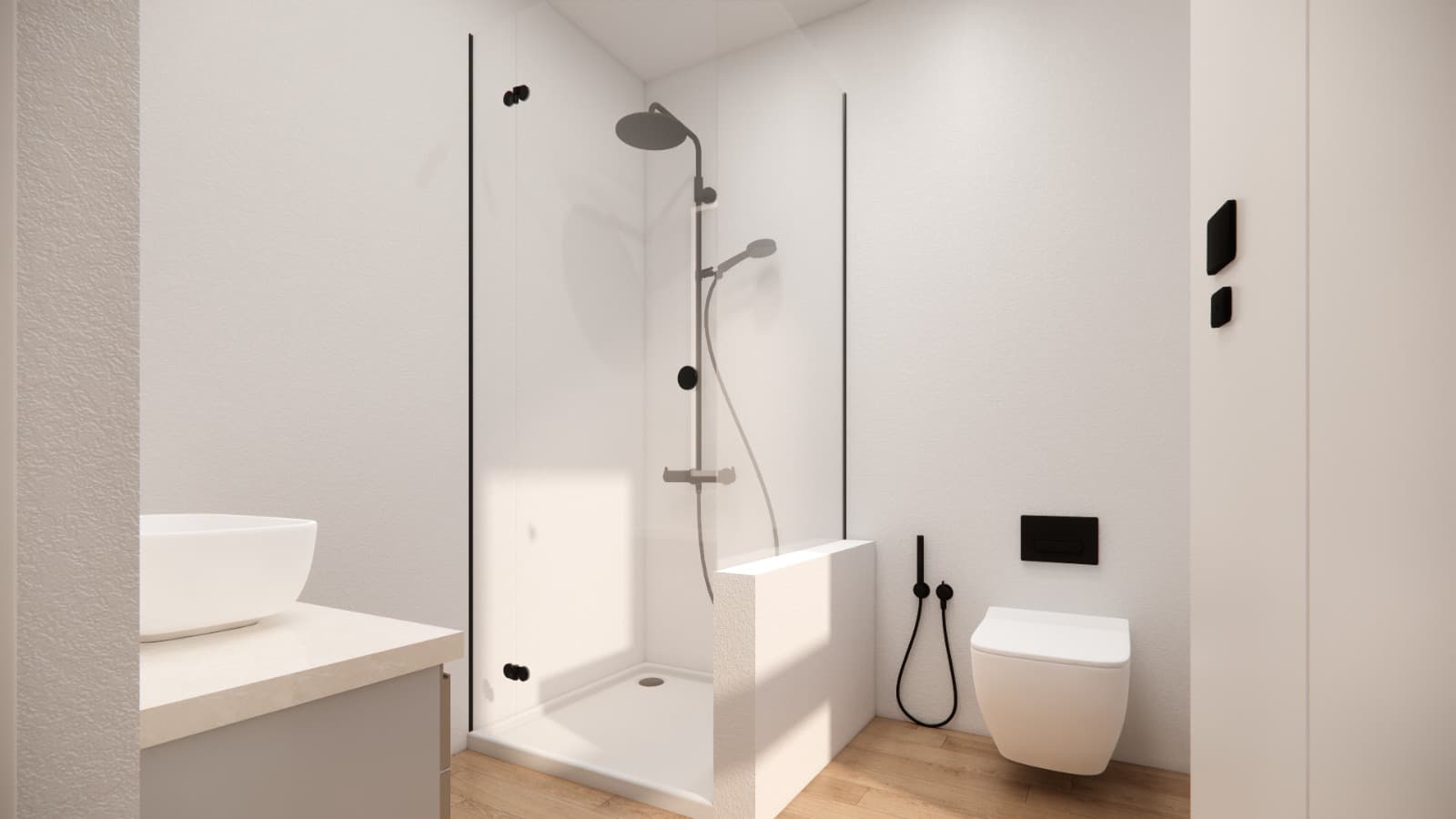 Josef-Schwarz-Straße 80D, Bad mit Dusche